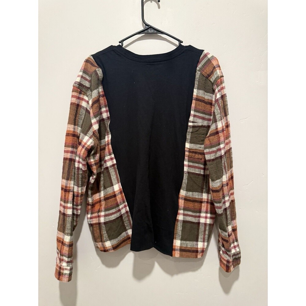 Reworked Upcycle GrungeOversize Anime Sweater  Top L/XL - Picture 3 of 5